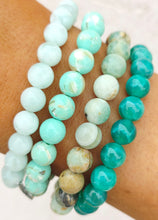 Load image into Gallery viewer, "Divinity" Green Angelite Stacker - TJazelle