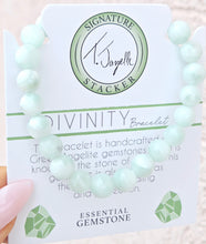 Load image into Gallery viewer, "Divinity" Green Angelite Stacker - TJazelle