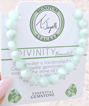 Load image into Gallery viewer, "Divinity" Green Angelite Stacker - TJazelle