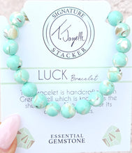 Load image into Gallery viewer, "Divinity" Green Angelite Stacker - TJazelle