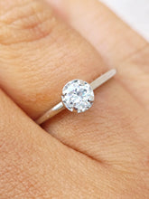 Load image into Gallery viewer, .30 Carat Diamond Promise Ring - 14K White Gold