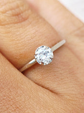 Load image into Gallery viewer, .30 Carat Diamond Promise Ring - 14K White Gold