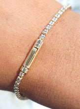 Load image into Gallery viewer, Fancy Ice Chain Bracelet - 14K Yellow Gold