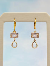 Load image into Gallery viewer, Crystal Double Drop Dangle Earrings *Limited Edition*
