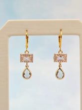 Load image into Gallery viewer, Crystal Double Drop Dangle Earrings *Limited Edition*