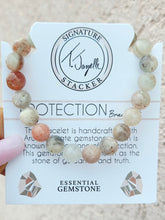 Load image into Gallery viewer, Arusha Agate Protection Stacker - TJazelle