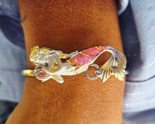 Load image into Gallery viewer, Mermaid with Pink Opal - KOVEL - Cape Cod Clasp