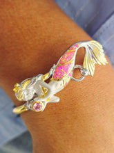 Load image into Gallery viewer, Mermaid with Pink Opal - KOVEL - Cape Cod Clasp