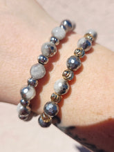 Load image into Gallery viewer, Silver Dipped Moonstone Harmony Bracelet - TJazelle