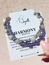 Load image into Gallery viewer, Silver Dipped Moonstone Harmony Bracelet - TJazelle