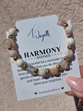 Load image into Gallery viewer, White Natural Agate Harmony Bracelet - TJazelle