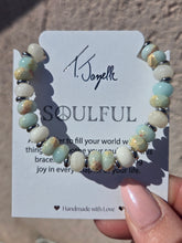 Load image into Gallery viewer, Snakeskin Jasper Beige Jade Soulful Bracelet - TJazelle