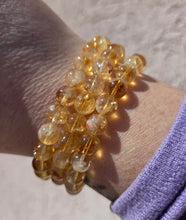 Load image into Gallery viewer, Citrine Agate Stacker - TJazelle