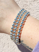 Load image into Gallery viewer, Good Energy Hematite Stacker - TJazelle HELP Bracelet