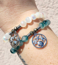 Load image into Gallery viewer, Coastal Memories Charm Beaded Bracelet - TJazelle