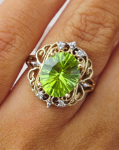Load image into Gallery viewer, Vintage Peridot Ring - Estate