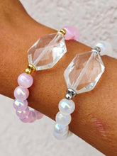 Load image into Gallery viewer, Pink Selenite w/Crystal Center Exclusive - TJazelle &amp; Marie's