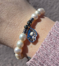 Load image into Gallery viewer, Oyster Silver Charm Bracelet - TJazelle