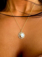 Load image into Gallery viewer, Sun and Moon Mother of Pearl Necklace