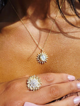 Load image into Gallery viewer, Sun and Moon Mother of Pearl Necklace