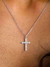 Load image into Gallery viewer, Everyday CZ Cross Necklace