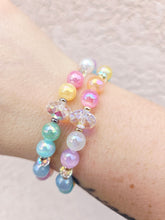 Load image into Gallery viewer, Crystal AB "Erin" on Rainbow Selenite Beaded Bracelet - Stash