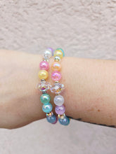 Load image into Gallery viewer, Crystal AB "Erin" on Rainbow Selenite Beaded Bracelet - Stash