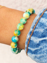 Load image into Gallery viewer, Green Yellow Jade Stacker - TJazelle
