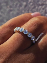 Load image into Gallery viewer, Clear Infinity Band - Gold Plated Sterling Silver