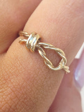 Load image into Gallery viewer, Knot Rope Ring - 14K Yellow Gold