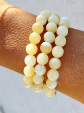 Load image into Gallery viewer, Yellow Jade Stacker Bracelet - TJazelle Limited Edition Style