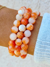 Load image into Gallery viewer, Orange Calcite Stacker Bracelet - TJazelle Limited Edition Style