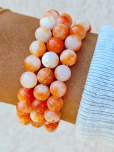 Load image into Gallery viewer, Orange Calcite Stacker Bracelet - TJazelle Limited Edition Style