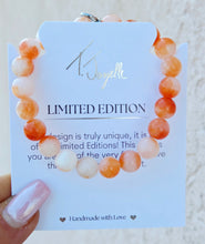 Load image into Gallery viewer, Orange Calcite Stacker Bracelet - TJazelle Limited Edition Style