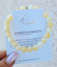 Load image into Gallery viewer, Yellow Jade Stacker Bracelet - TJazelle Limited Edition Style