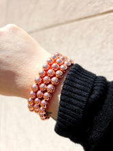Load image into Gallery viewer, Rose Gold Hematite Stacker Bracelet - TJazelle Limited Edition Style