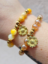 Load image into Gallery viewer, Sunflower Exclusive - Gold Charm Bracelet - TJazelle