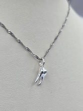 Load image into Gallery viewer, Tooth Necklace - Sterling Silver