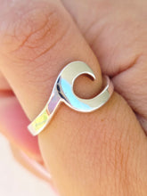 Load image into Gallery viewer, Sterling Silver Wave Ring