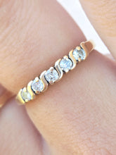 Load image into Gallery viewer, Diamond Band - 10K Yellow Gold - Estate Piece