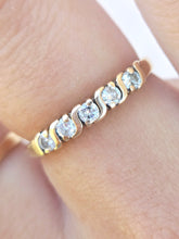 Load image into Gallery viewer, Diamond Band - 10K Yellow Gold - Estate Piece