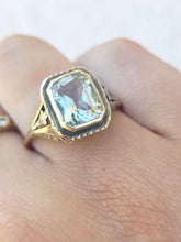 Load image into Gallery viewer, Lemon Quartz Gold Ring - 14K Yellow Gold - Estate