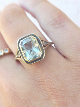 Load image into Gallery viewer, Lemon Quartz Gold Ring - 14K Yellow Gold - Estate
