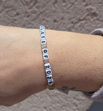 Load image into Gallery viewer, “Class of 2026" Graduation - Little Words Project Bracelet