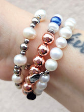 Load image into Gallery viewer, Oyster Shell Bracelet Set - TJazelle