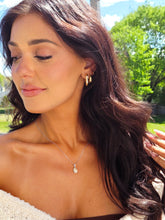 Load image into Gallery viewer, Yellow Diamond Necklace - 14k White Gold