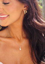 Load image into Gallery viewer, Yellow Diamond Necklace - 14k White Gold