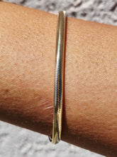 Load image into Gallery viewer, 14K Yellow Gold Small Stretch Mesh Bracelet  - 14k Gold