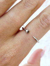 Load image into Gallery viewer, Tough as Nails Simple Ring - Sterling Silver