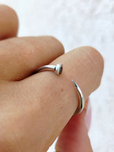 Load image into Gallery viewer, Tough as Nails Simple Ring - Sterling Silver